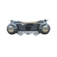 Лодка надувная Reef ТРИТОН S-Max 370Fi с интегрированным фальшбортом темно-серо серый